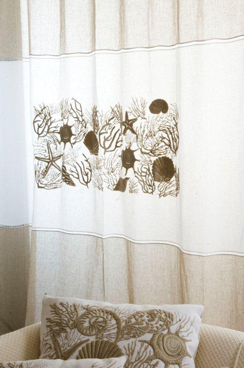 Tenda Acquario in lino - Mastro Raphael