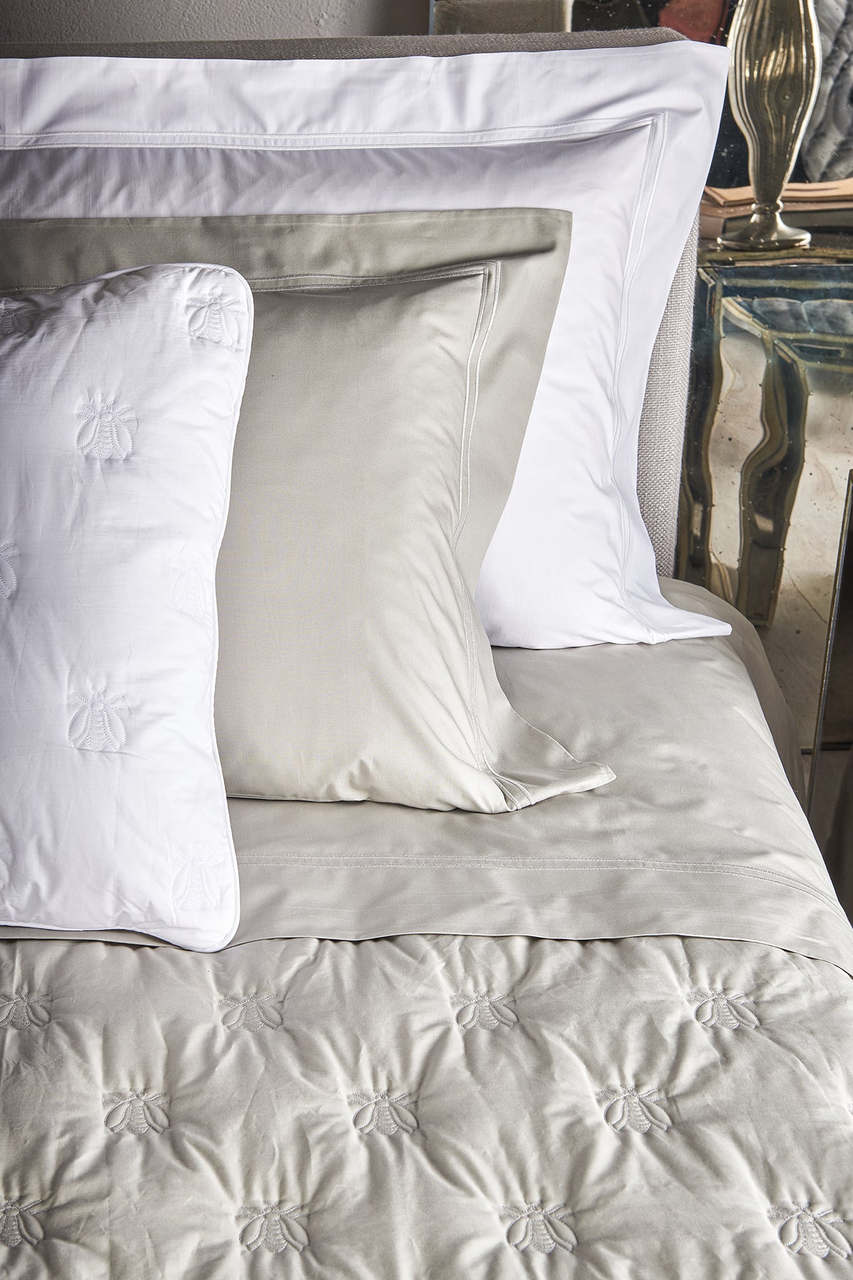 Sheet set Api silhouette percalle doppia bacchettina