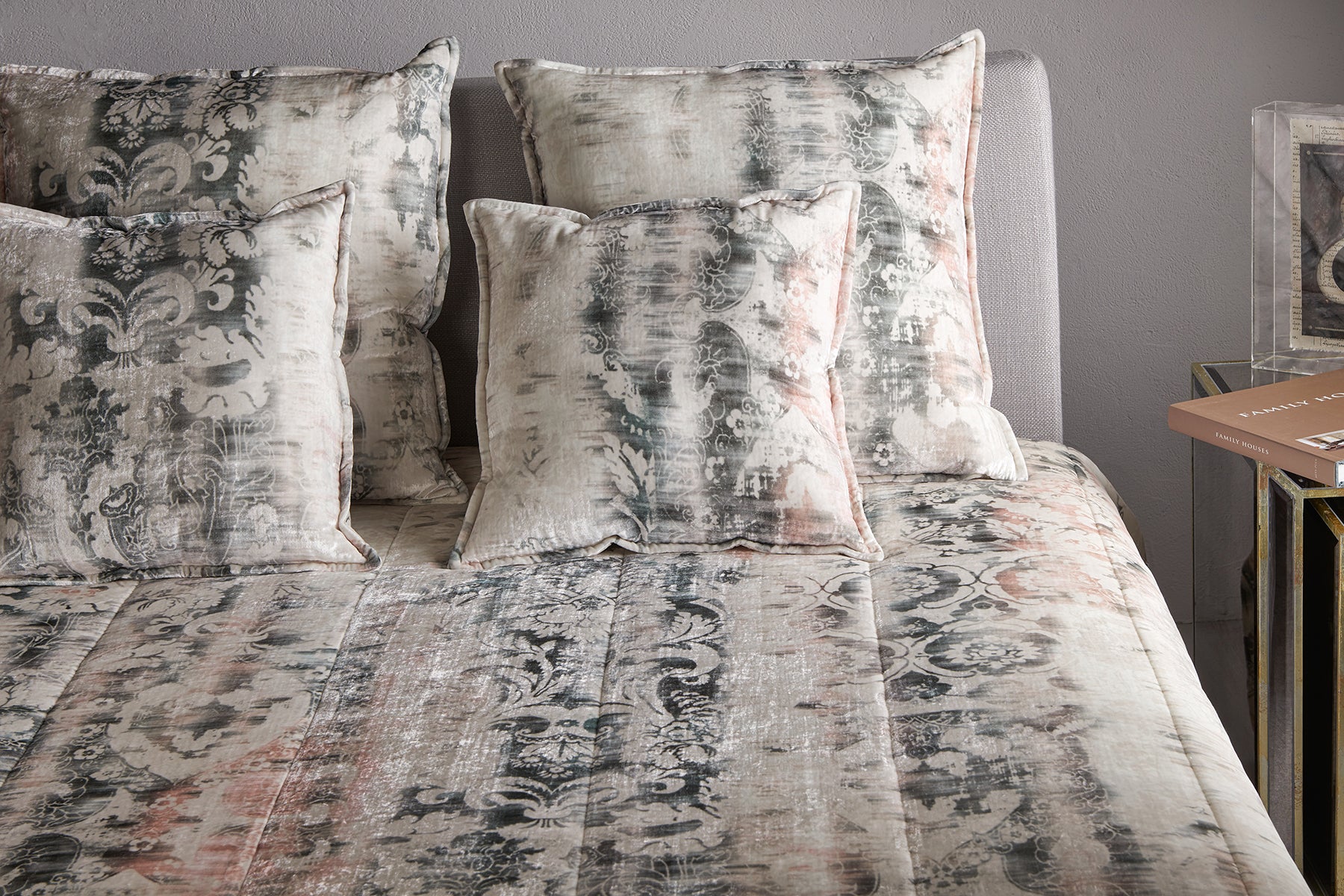 Quilted bedspread and quilt Aqua Granda