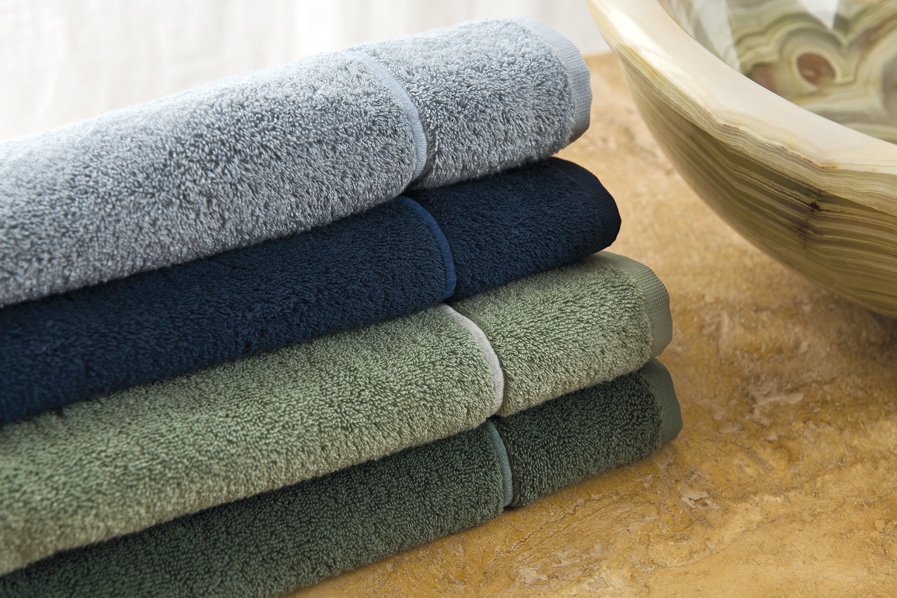 Set spugna in cotone Bath Essentials Bread & Butter - Mastro Raphael