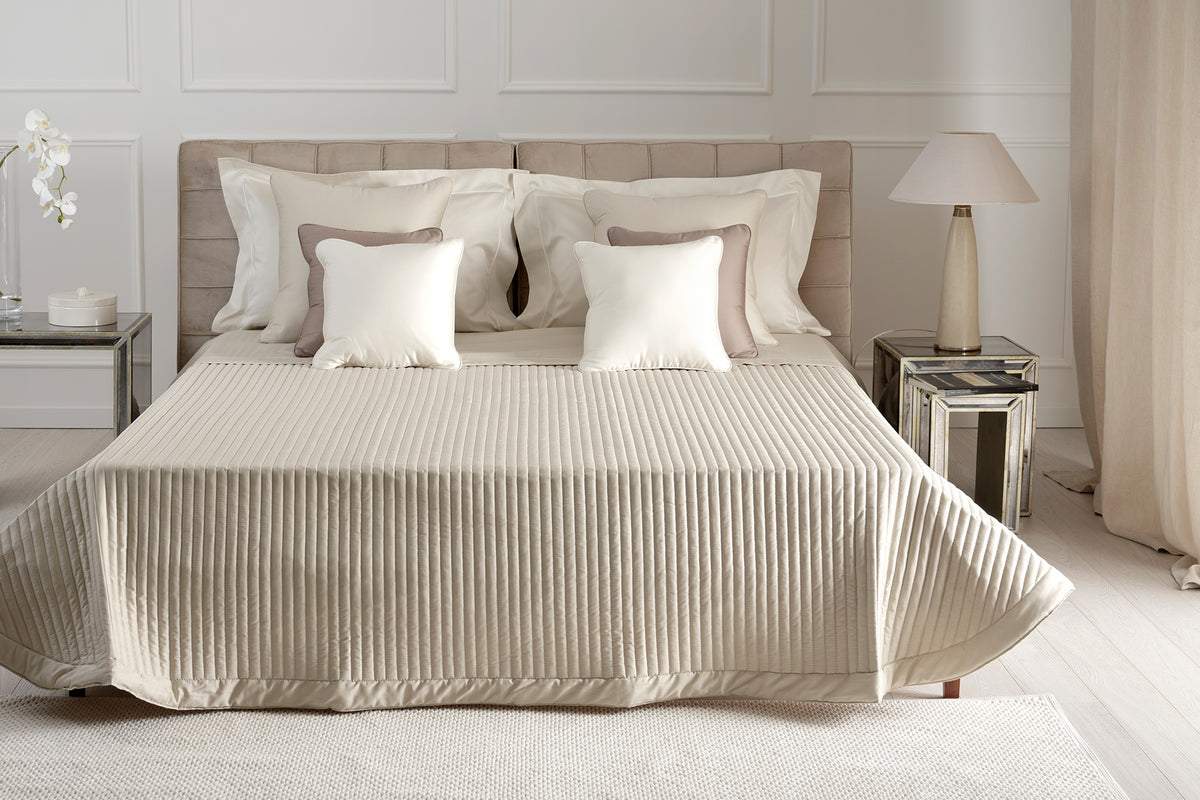 Biancheria letto in raso di cotone Bread & Butter - Mastro Raphael