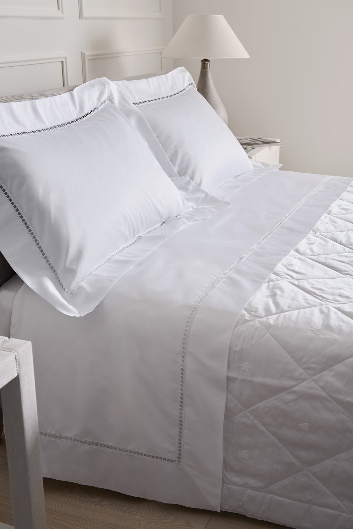 Set lenzuola Burford in raso di cotone - Mastro Raphael