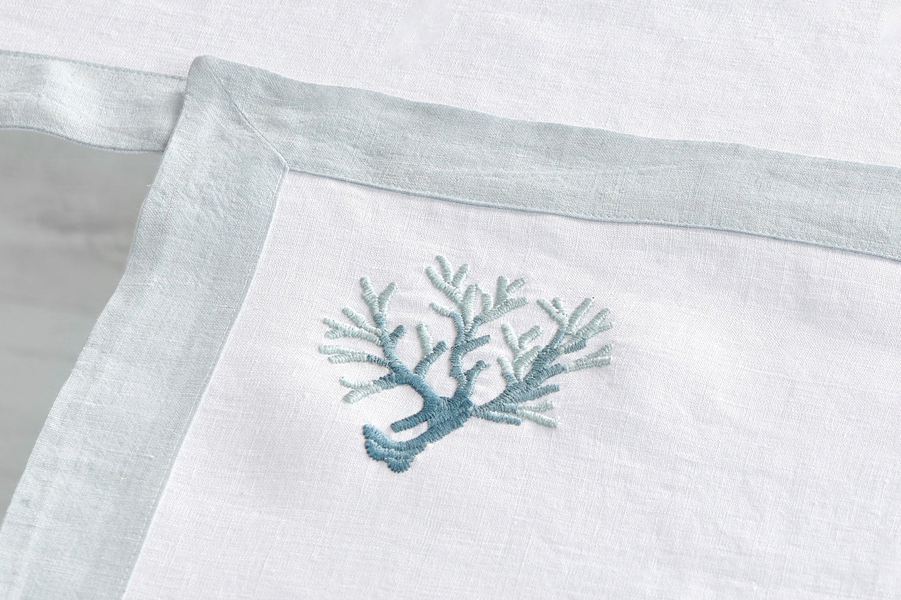 Placemats set Corallomania Table linens lino