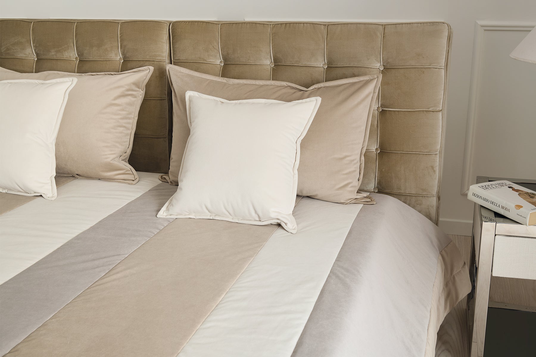 Quilt e trapunta Cromie Patchwork velluto