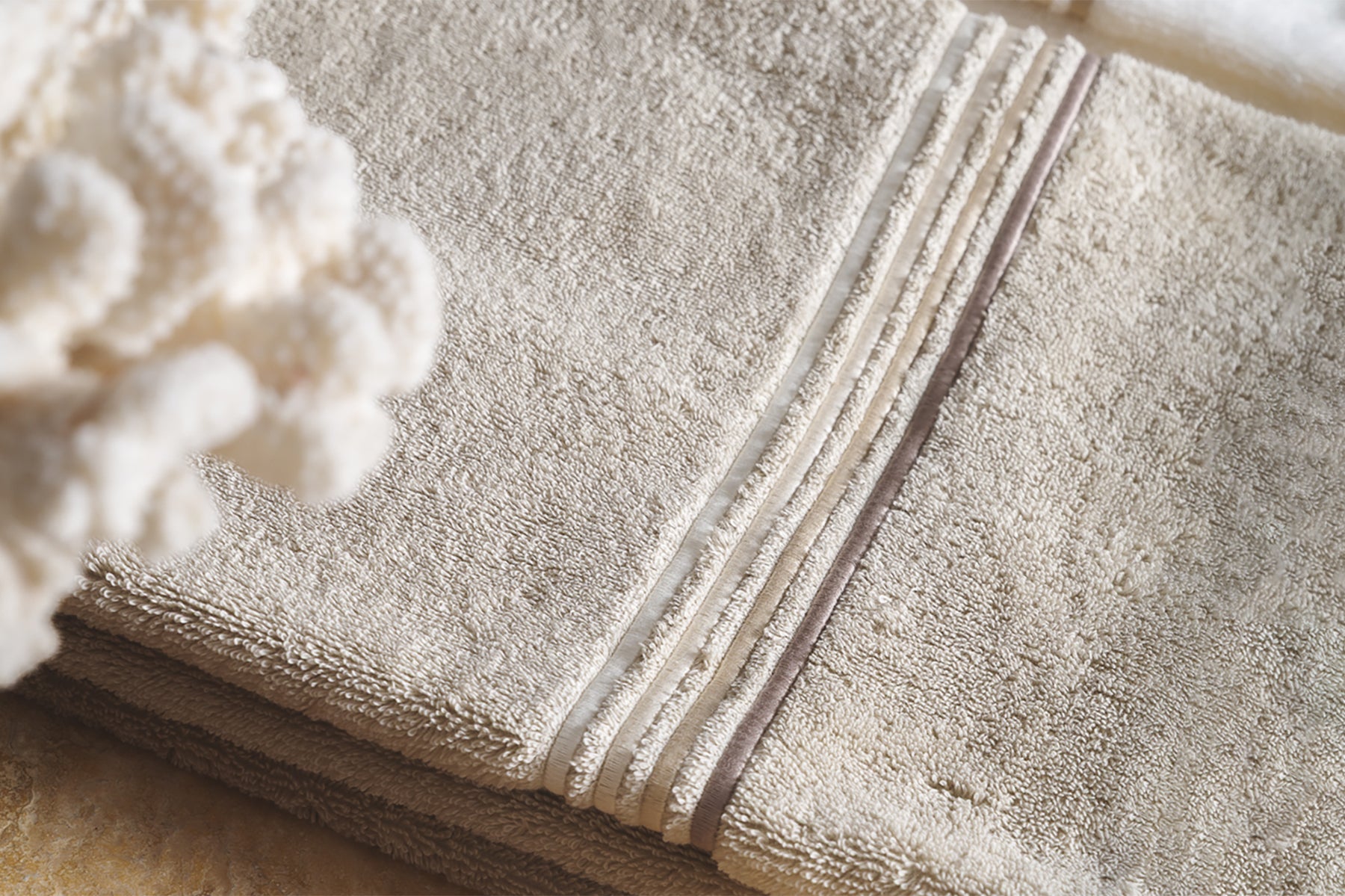 Telo bagno Hotellerie Quattro bacchettine Bath linens - Mastro Raphael
