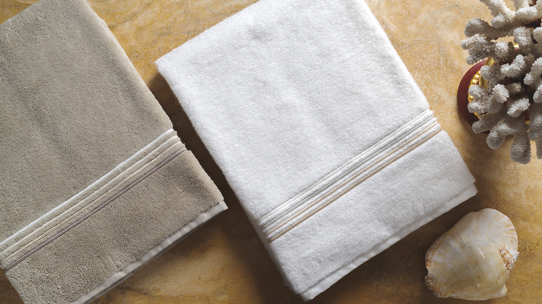 Hotellerie Quattro bacchettine Bath linens - Mastro Raphael