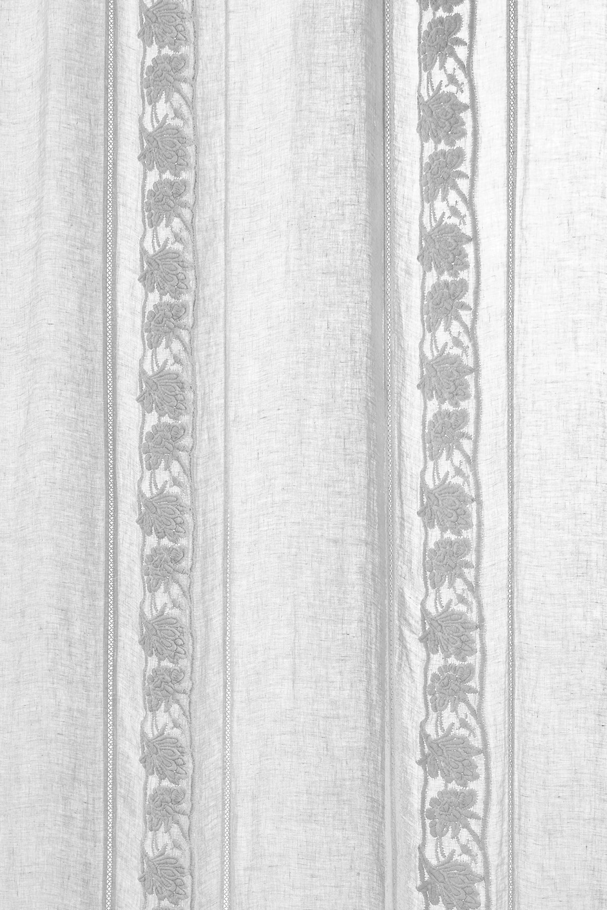 Curtain Mathilde fasce floreali verticali 