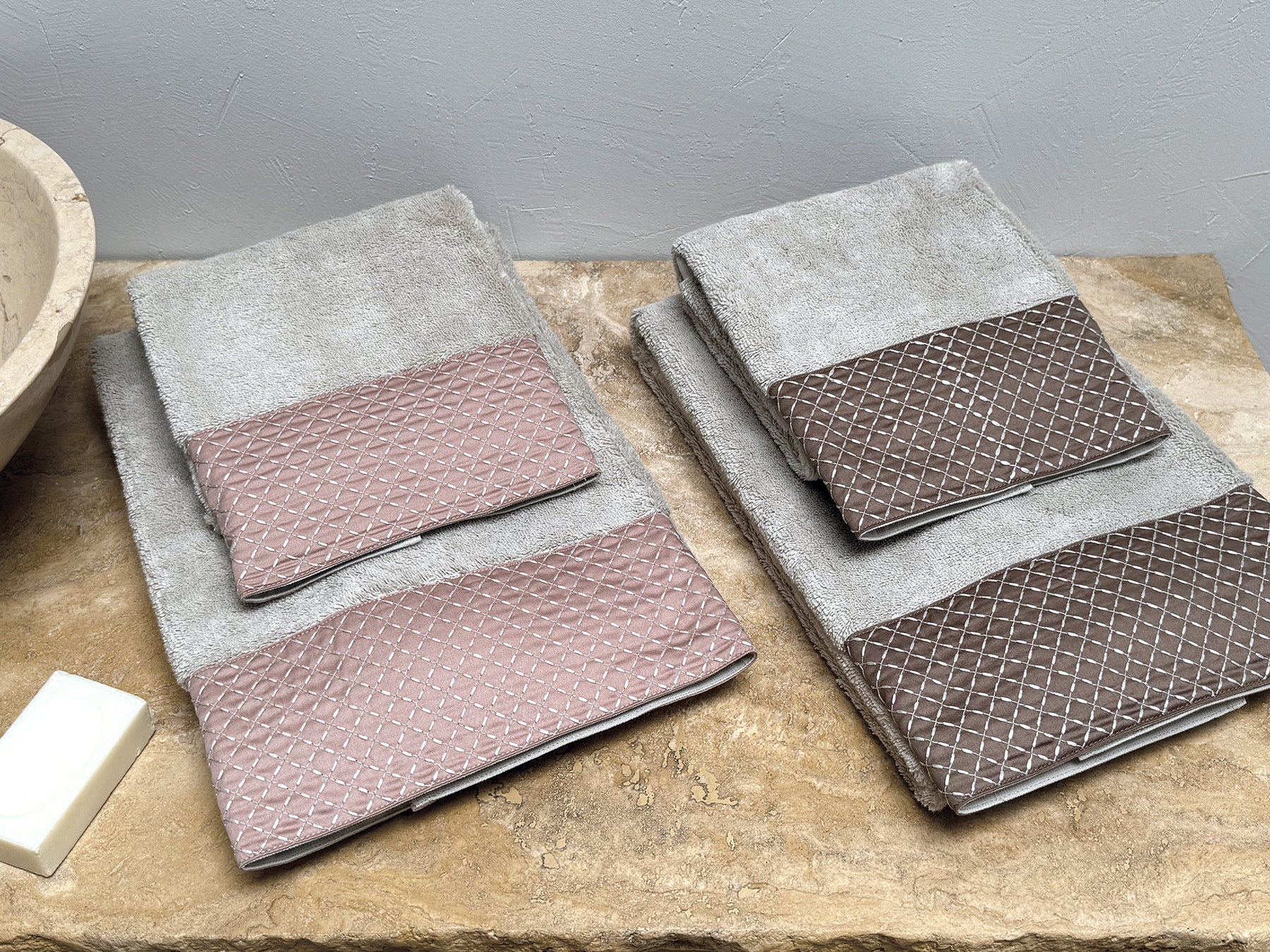Set spugna Pergamon in cotone pettinato Mastro Raphael