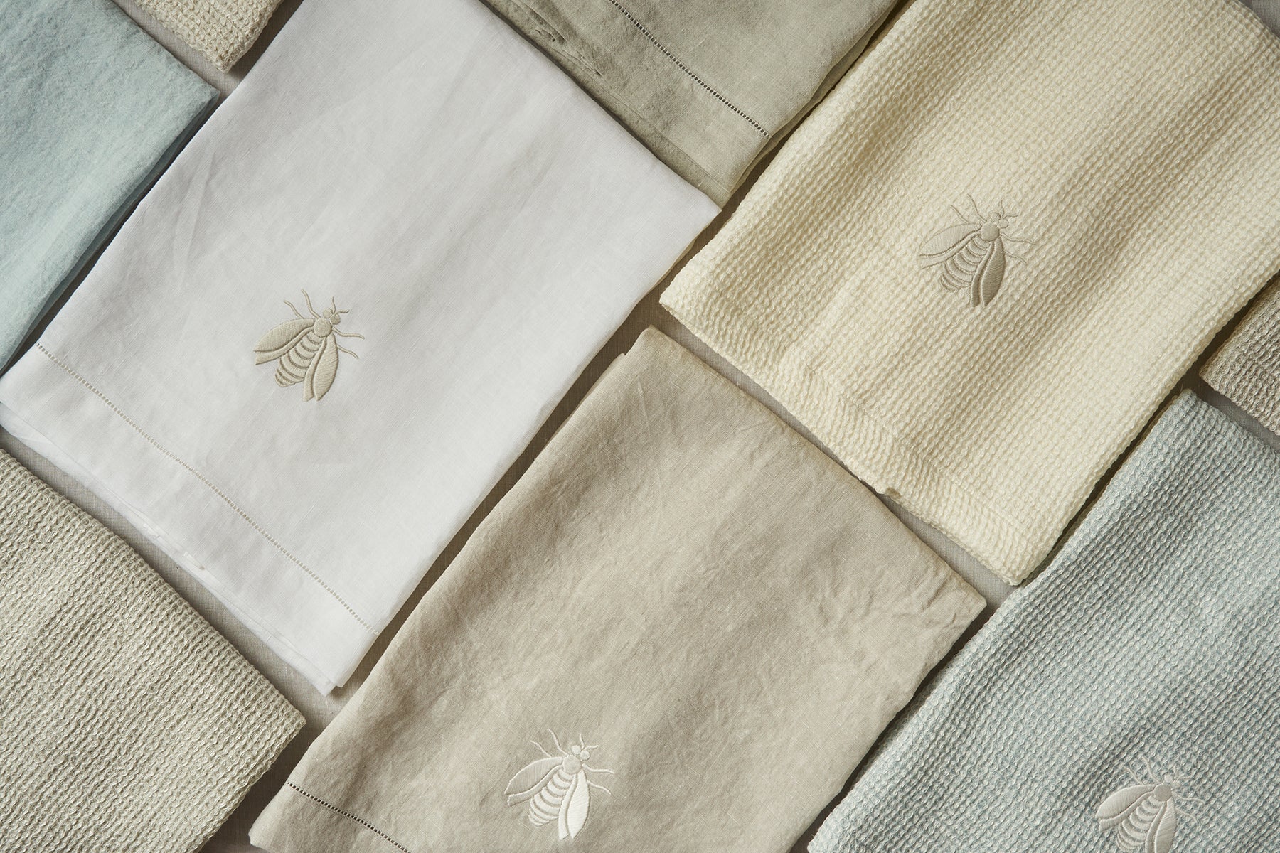 Set spugna Linen SPA nido d'ape