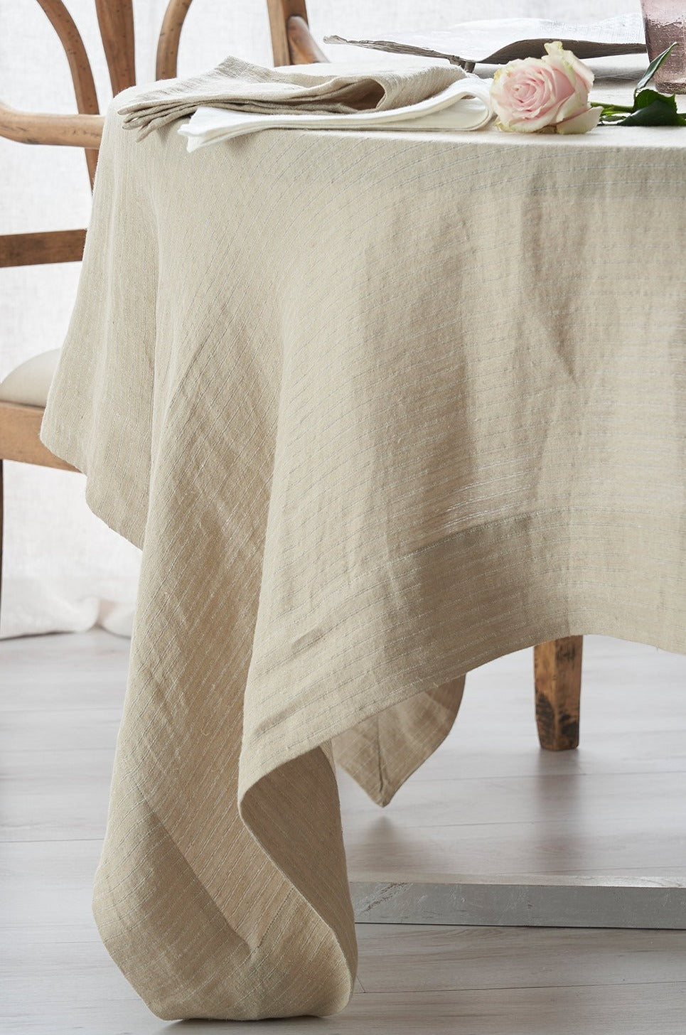 Tablecloth MR LOHAS Table linens canneté