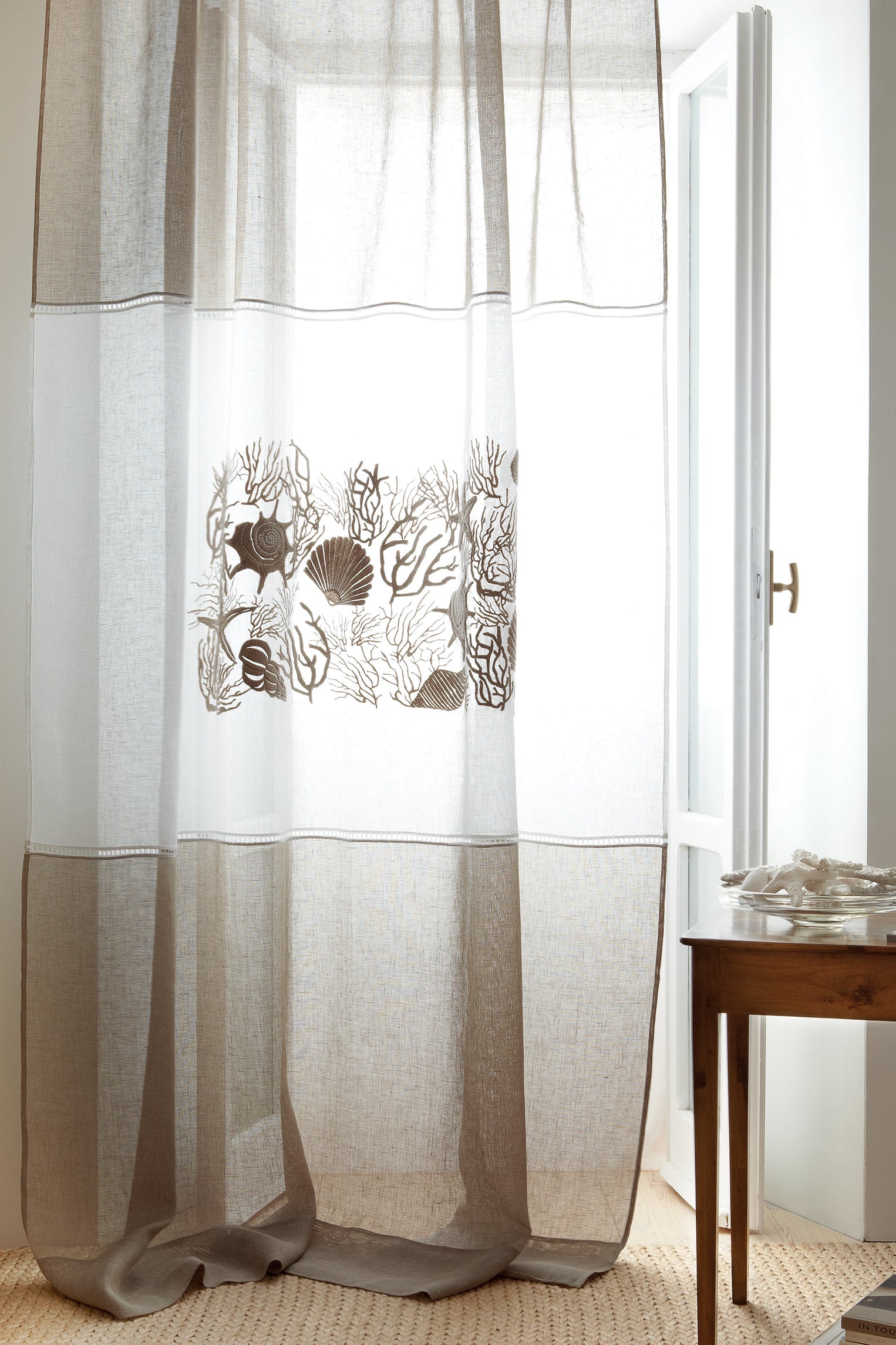 Tenda Acquario in lino - Mastro Raphael