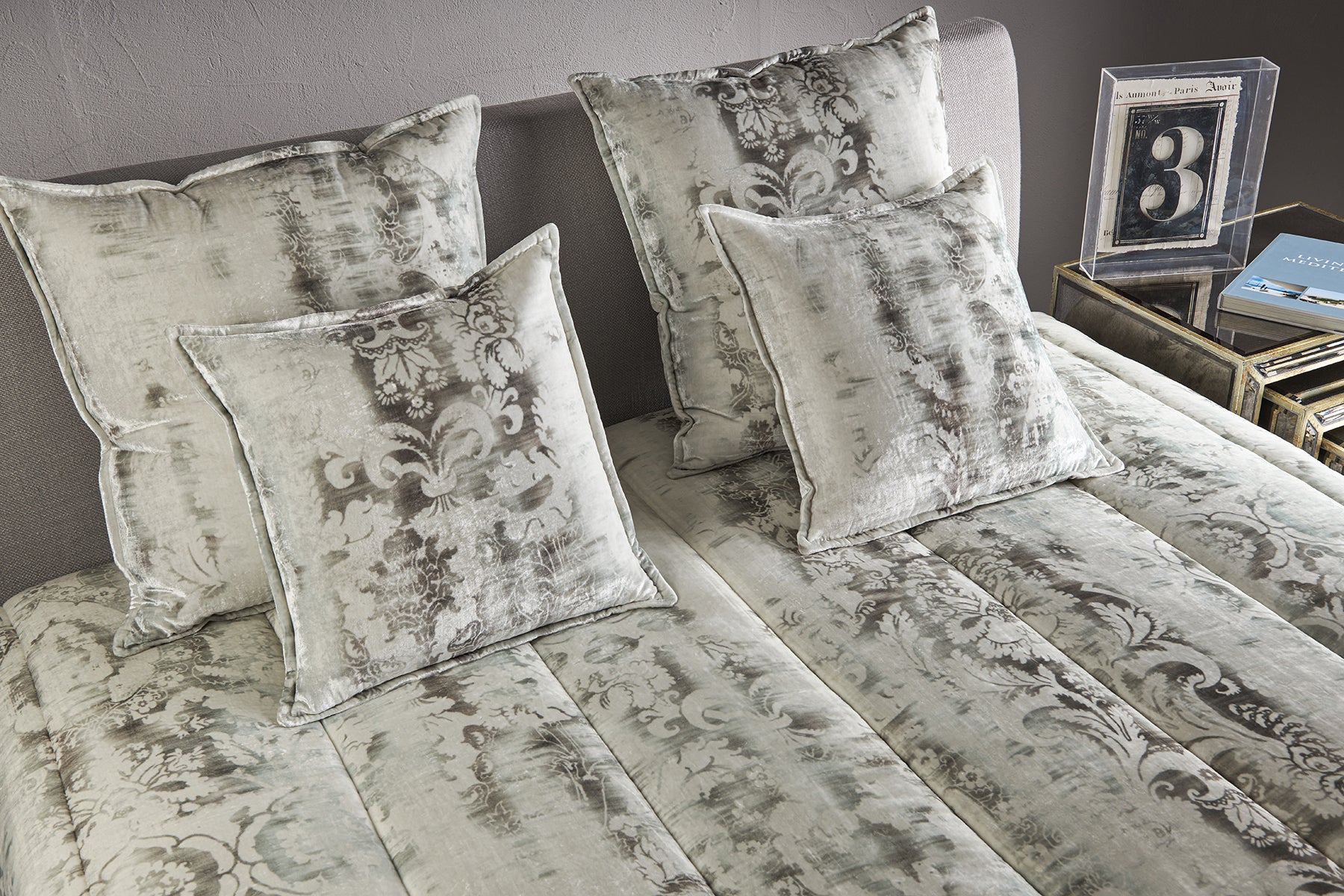 Quilted bedspread and quilt Aqua Granda