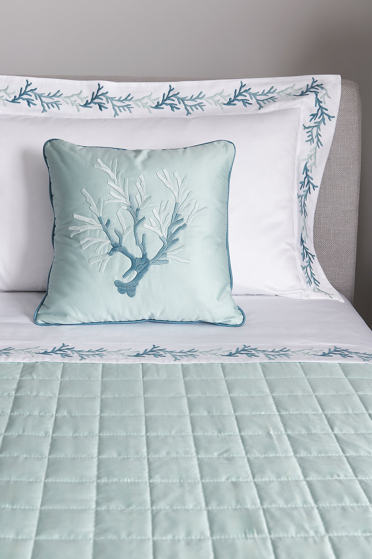 Cuscino Decorativo Pendleton Harding Star, Grigio, Ricamato, Con Imbottito, 100% Cotone, Cm
