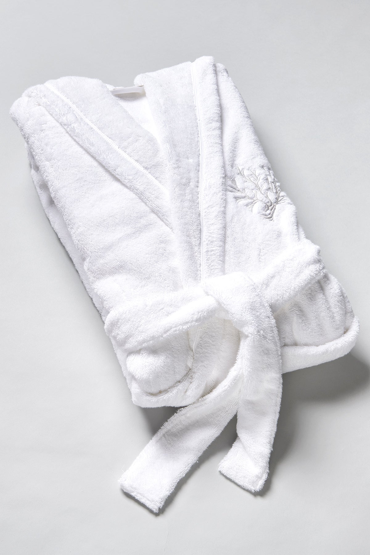 Hooded bathrobe Corallomania Bath linens