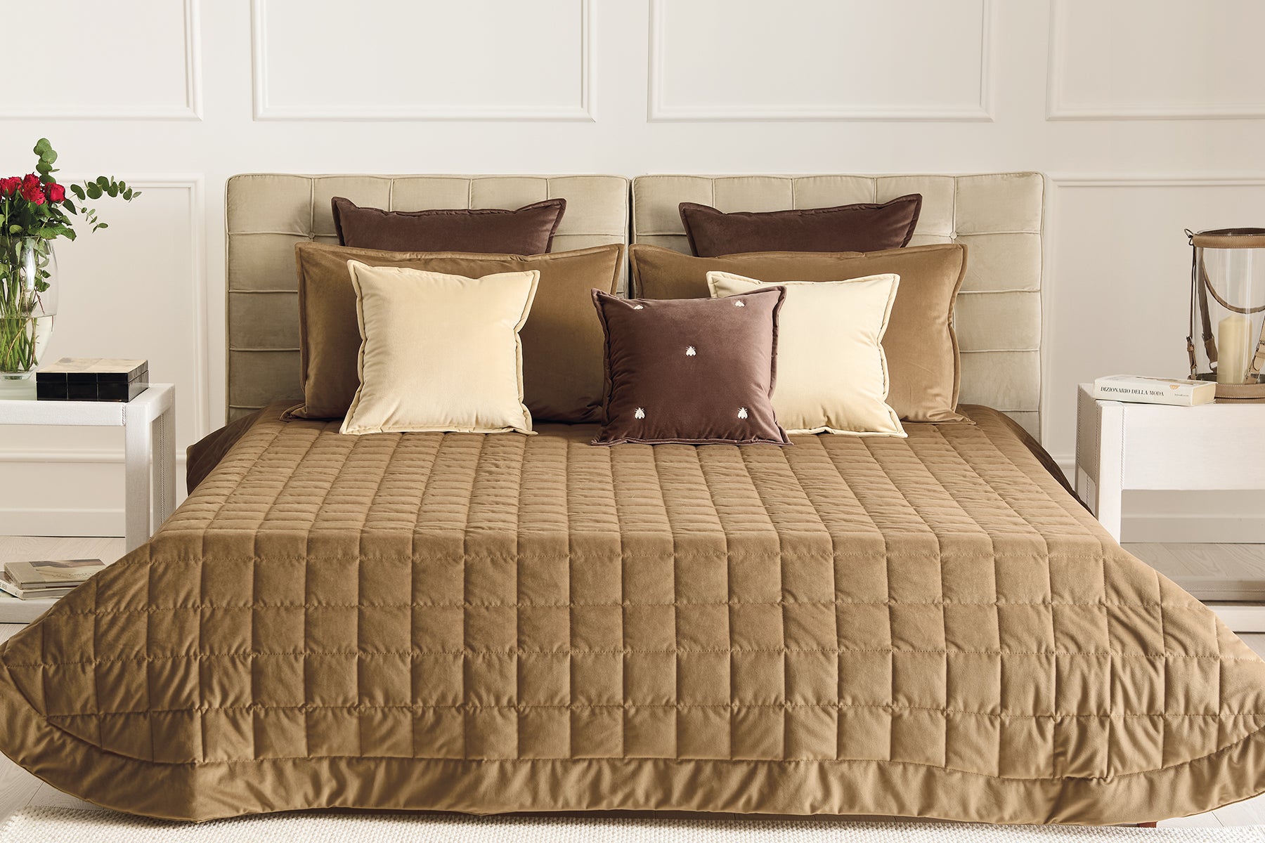 Quilt e trapunta Essential Velluto  quadri grandi - Mastro Raphael
