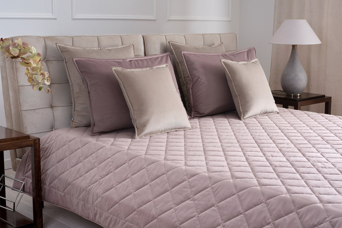 Quilt in velluto Essential Velluto  quadri grandi - Mastro Raphael