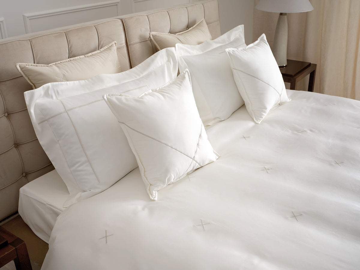 Biancheria letto in raso e velluto Note - Mastro Raphael