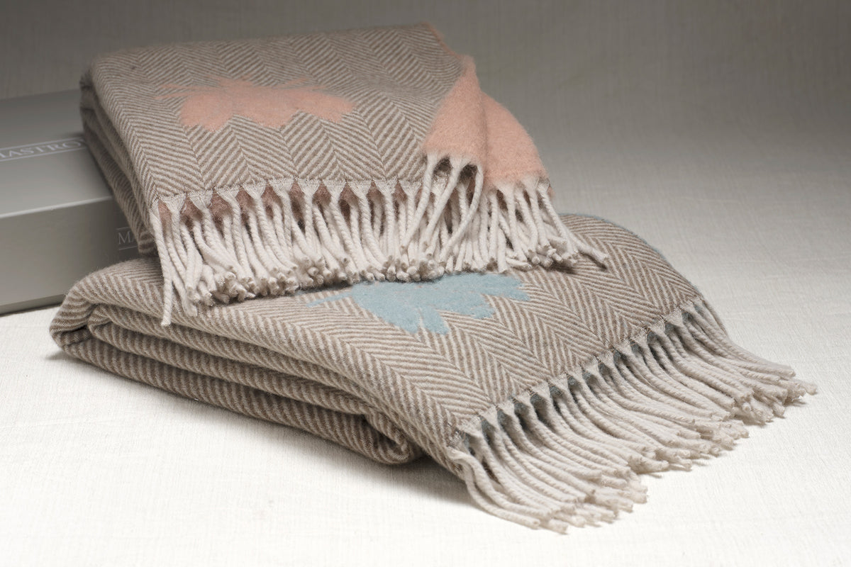 Plaid Pleasures Doria in lana e alpaca - Mastro Raphael