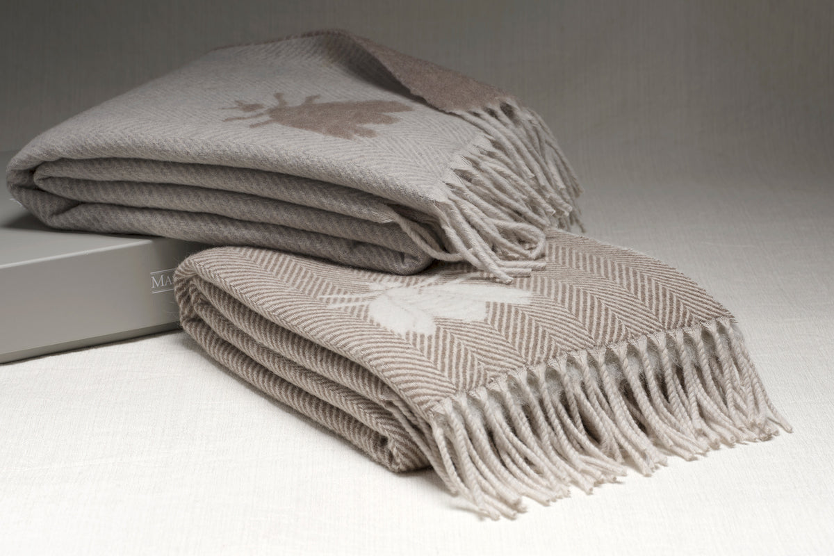 Plaid Pleasures Doria in lana e alpaca - Mastro Raphael