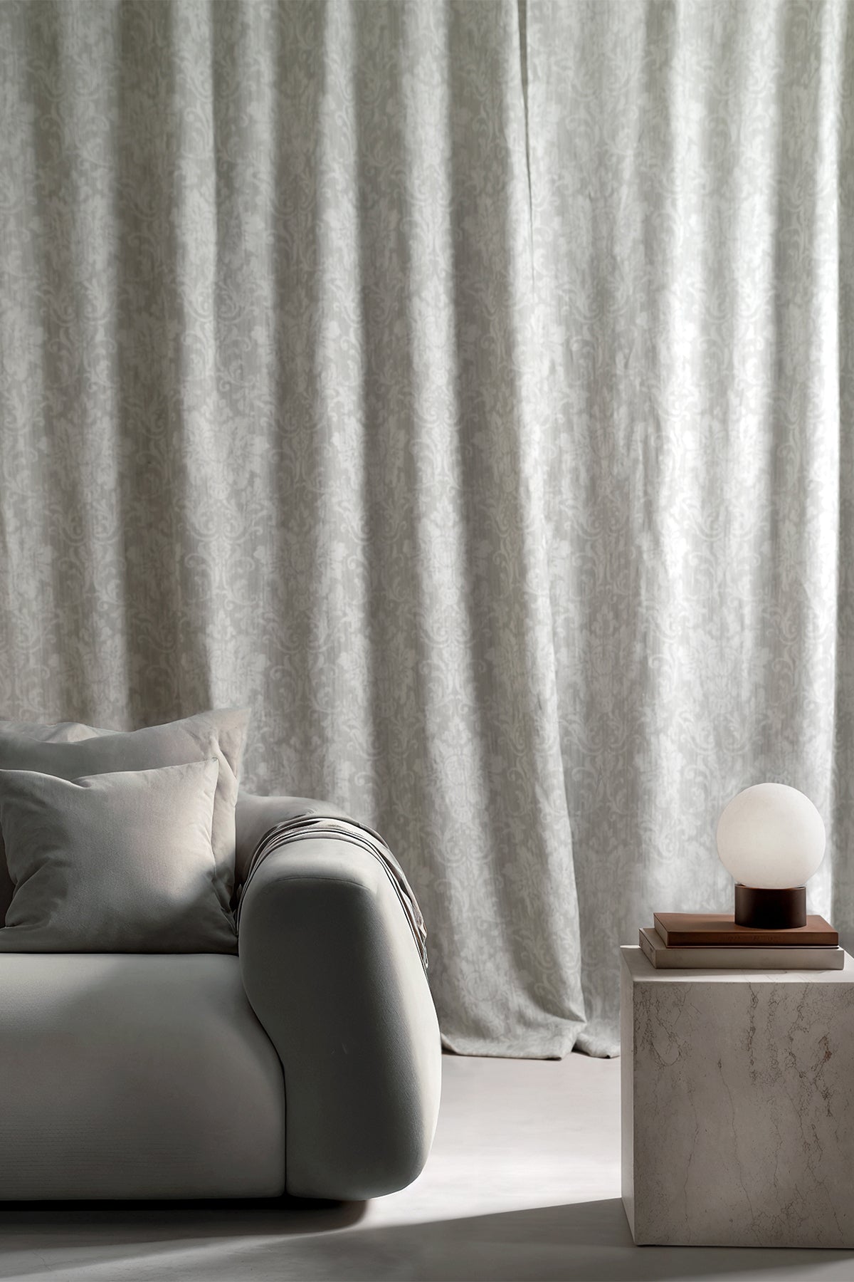 Tenda in lino jacquard Riflessi - Mastro Raphael