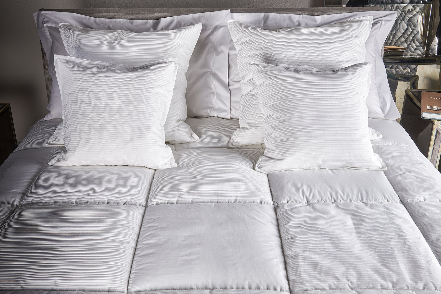 Quilted bedspread quadri grandi Spyridon 