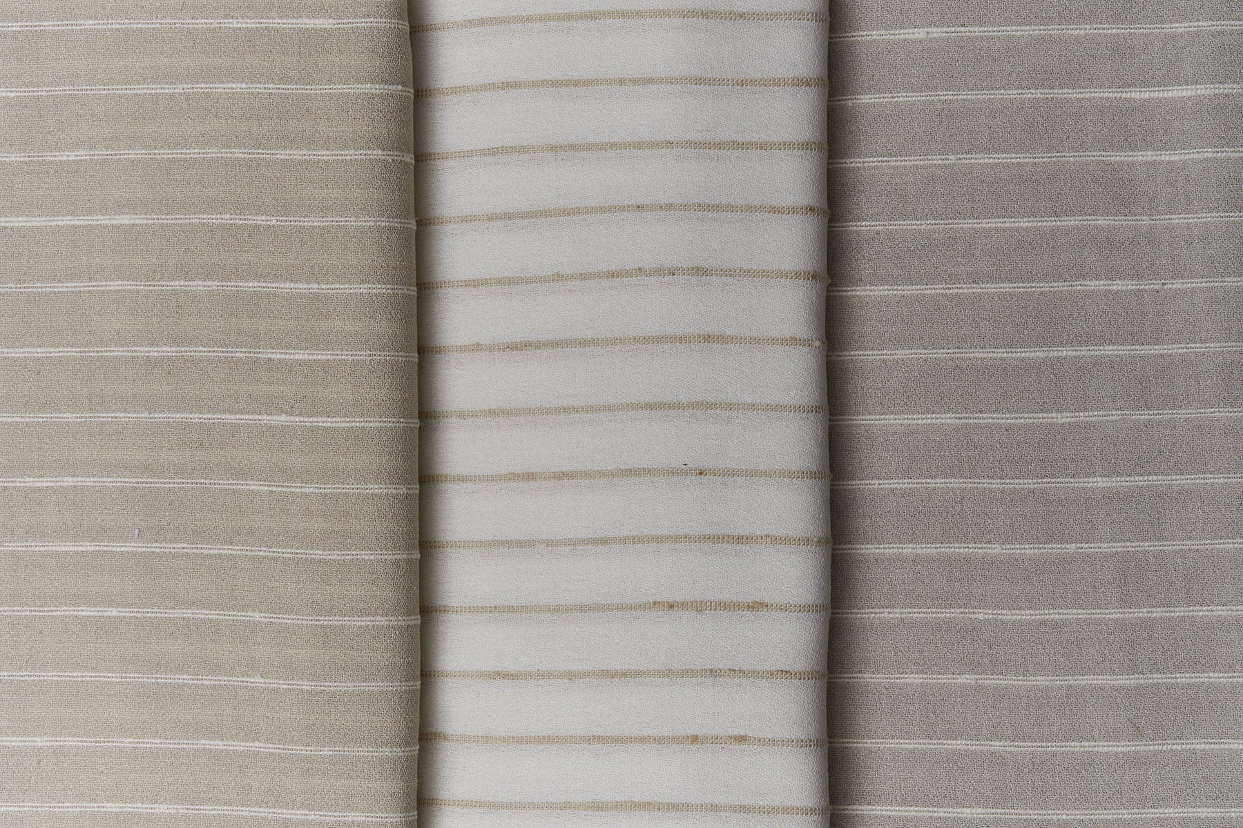 Tessuto Themis lana e seta righe