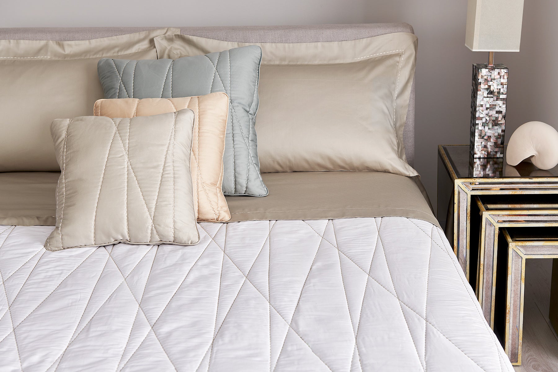 Quilted bedspread Tracce